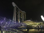 sands hotel singapore night